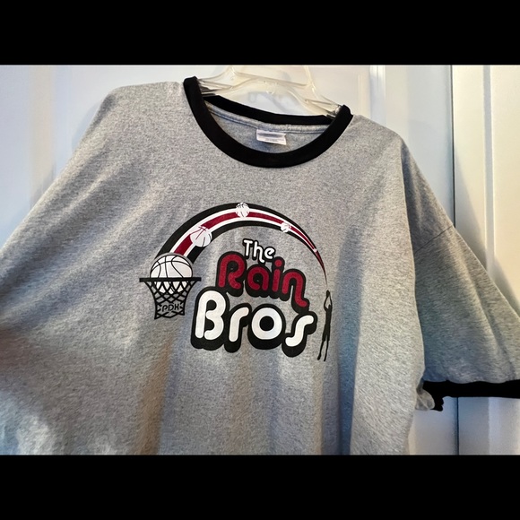 Rain Bros T-Shirt Dan Patrick Show Damian Lillard CJ McCollum - Picture 2 of 4
